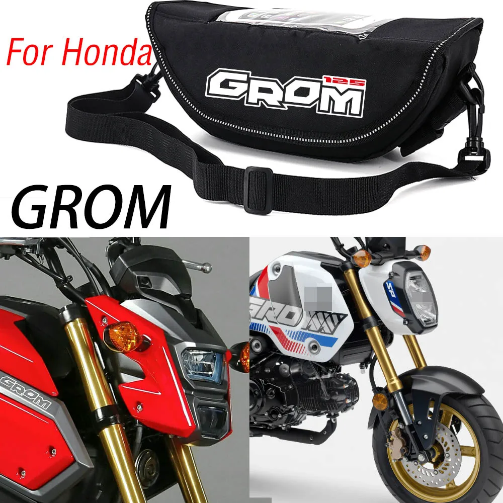 

For HONDA Grom Msx125 Grom125 Grom Motorcycle accessory Waterproof And Dustproof Handlebar Storage Bag