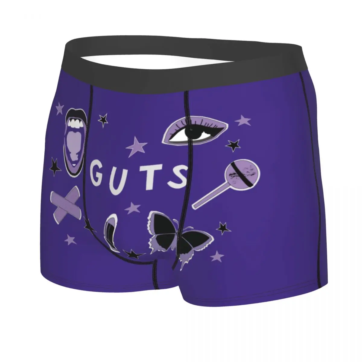 Custom Olivia Vampire Rodrigos Sour Guts Underwear Men Sexy Print Custom Boxer Shorts Panties