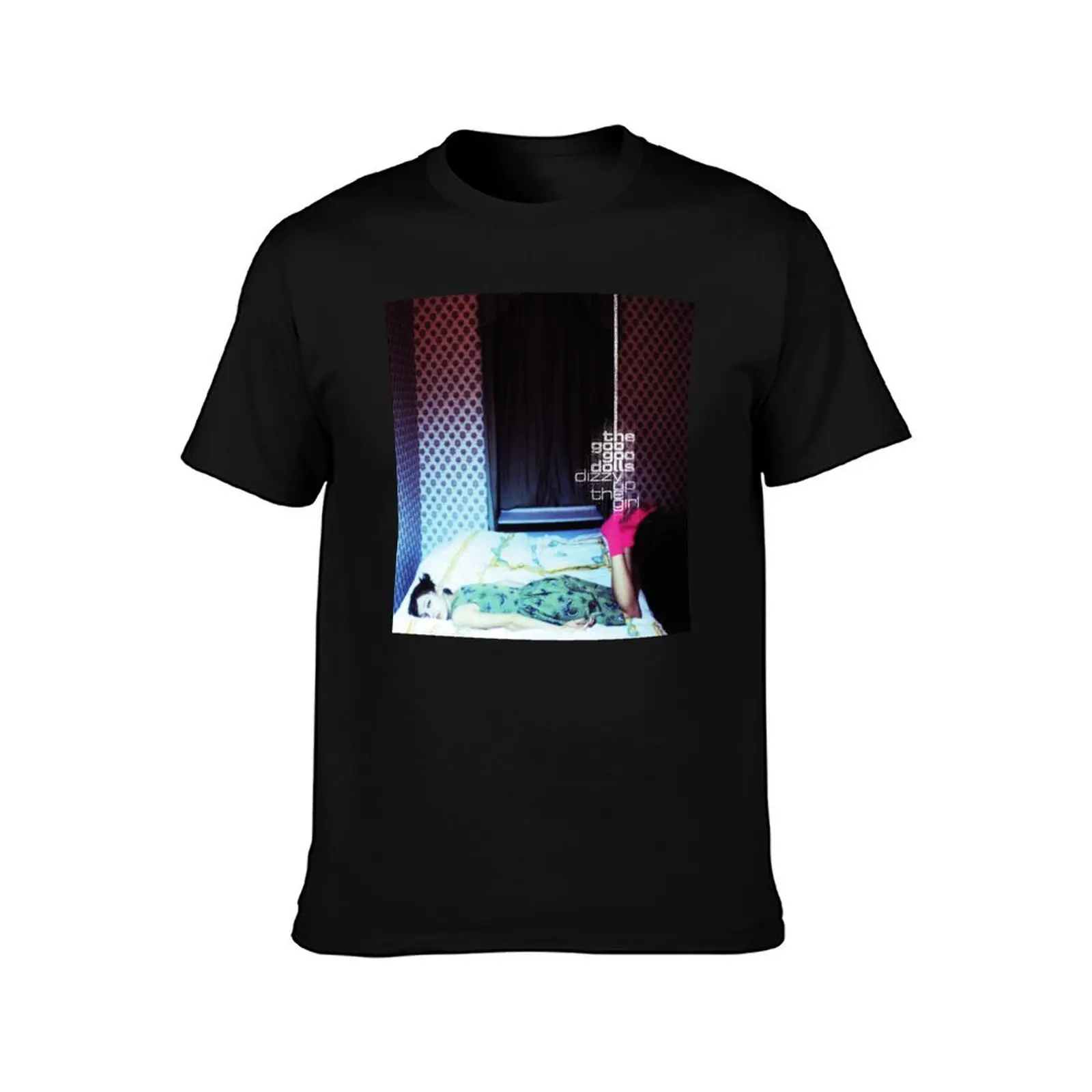 Dizzy Up the Girl Goo Goo Dolls T-Shirt Dry Fit Athletic Short Sleeve Shirt T-Shirt