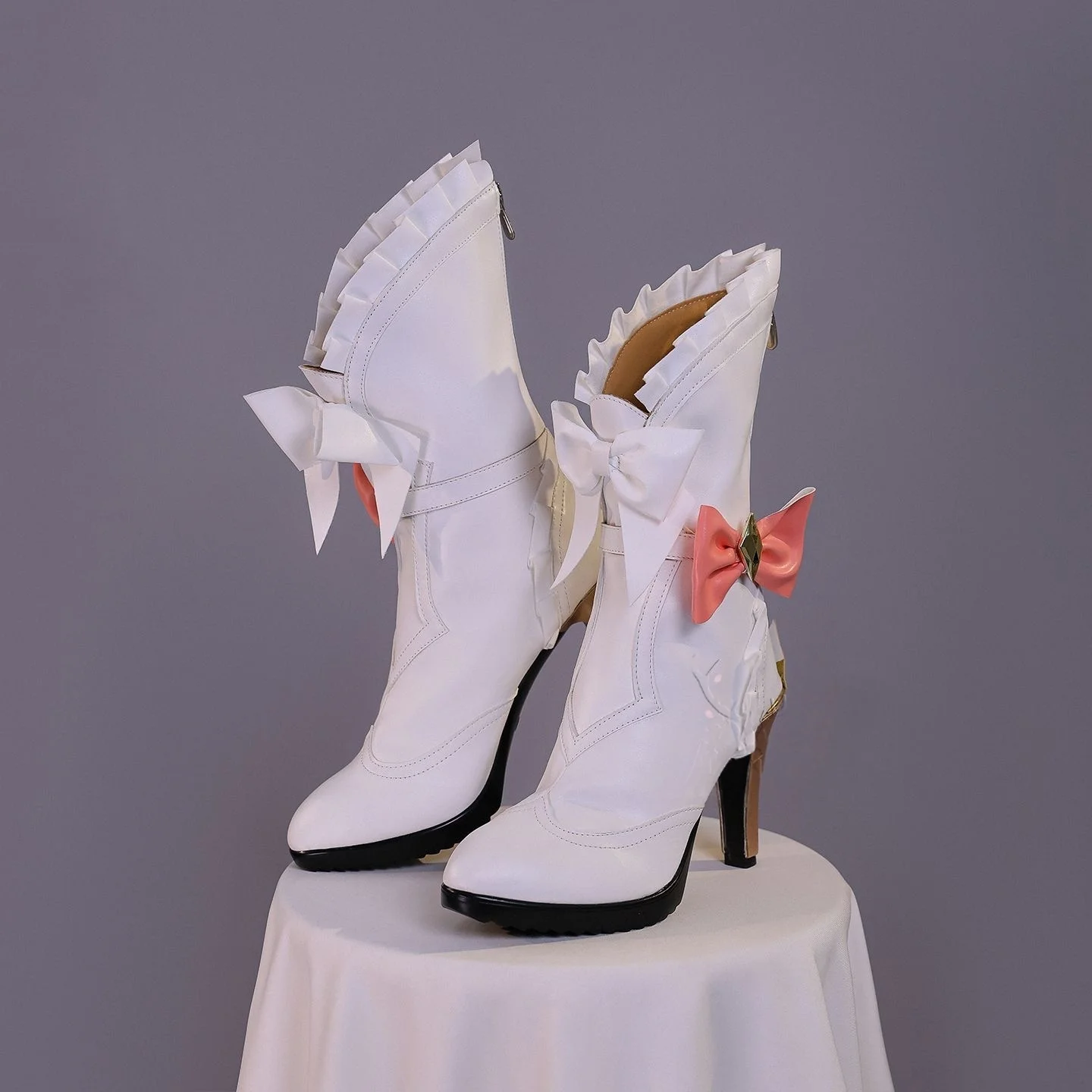 Genshin Impact Nicole Reeyn-zapatos de juego de Cosplay, accesorios de disfraz, accesorios de Anime, Halloween, zapatos de mujer