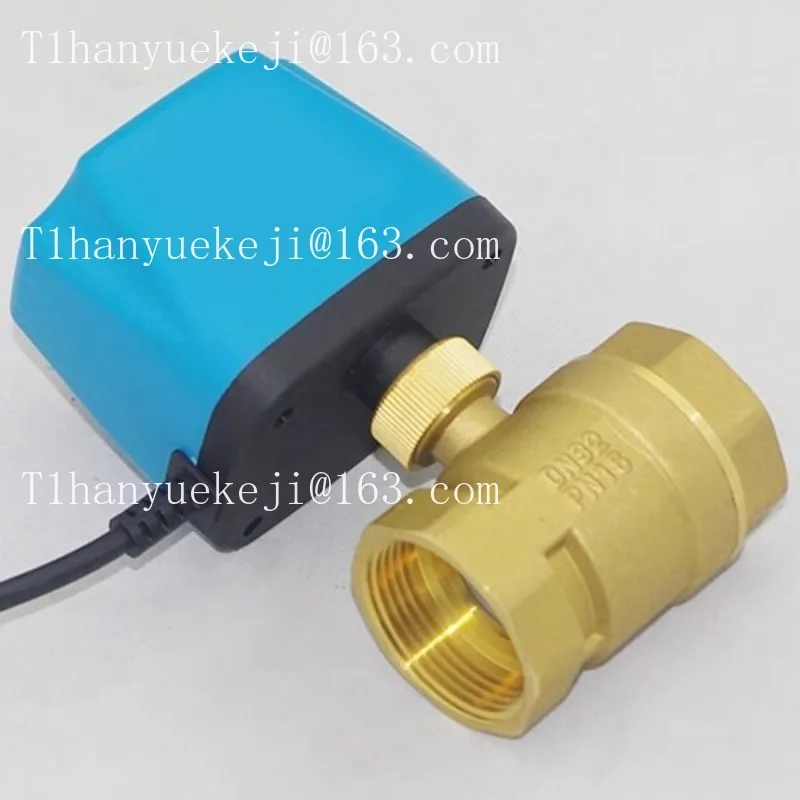 Tap water replenishment solenoid valve Electric 220V controlled two-way three-way ball valve Normally open and closed ball valve