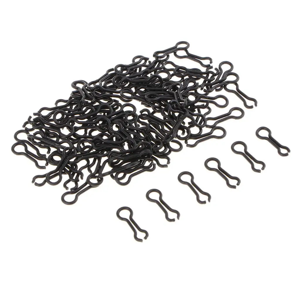 100pcs Alloy Sinker Wire Eye Eyelets for Weight Mold Fishing Tackle