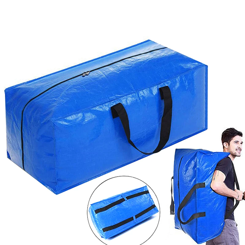 Large Capacity Folding Duffle Bag Travel Clothes Storage Bags Zipper Packing Bag Portable Moving Luggage Hand Bag