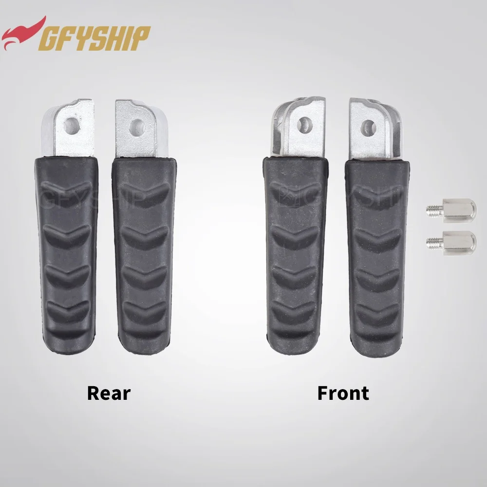 Motorcycle Front & Rear Footrests Foot pegs For BMW F800GT 2011 2012 2013 F800S 2004 2005 2006 2007 2008 F800ST 2004-2012