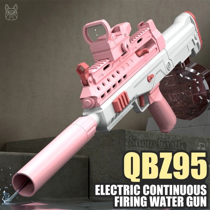 Electric Water Gun QBZ95 Super Automatic Water Guns Glock Swimming Pool Beach Party Outdoor Game Water Toy for Kids Children Boy