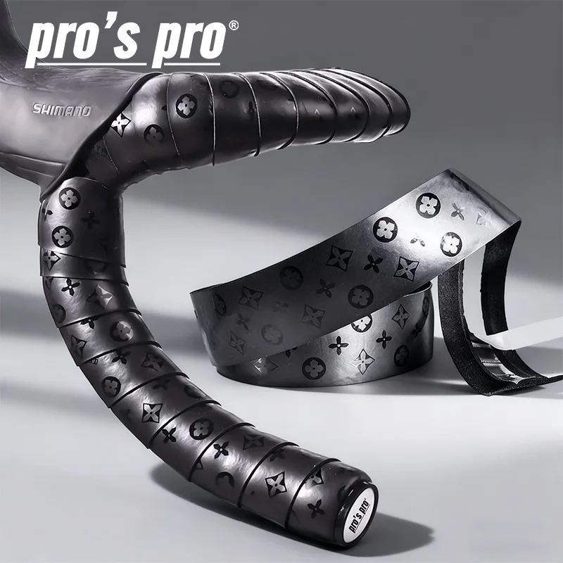 

1 Pair Anti-Slip Road Bike Handlebar Tape PU Shock Handle Bar Tape w/ Bar End Plugs Bicycle PU Anti-Vibration Wrap Tape Bartape