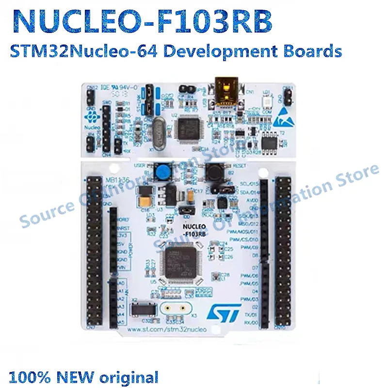 NUCLEO-F103RB Development Board Compatible with Arduino STM32F103RBT6, STM32 Nucleo-64 board