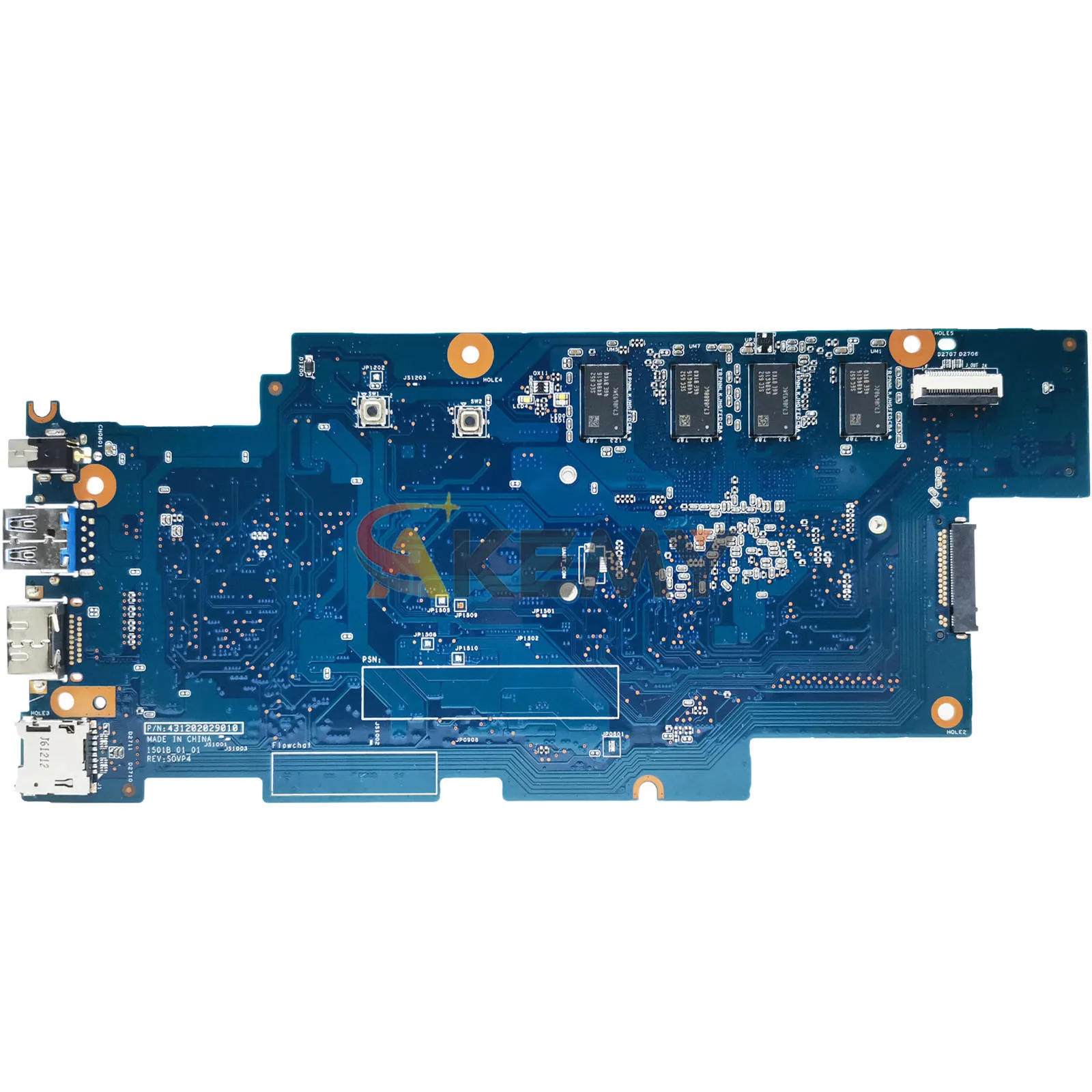 Płyta główna do laptopa Lenovo Ideapad 100S-14IBR z procesorem N3050 N3060, 2GB 4GB RAM, 100% przetestowana.