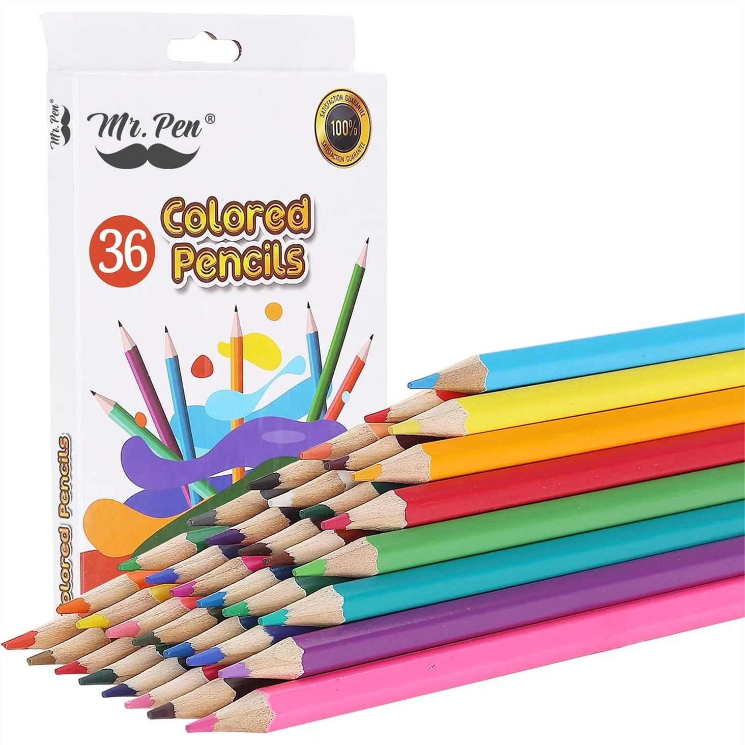 

Colored Pencils for Adult Coloring Books, 36 Pack Soft Core Art Supplies with Premium Quality and Superior Blending for Drawing