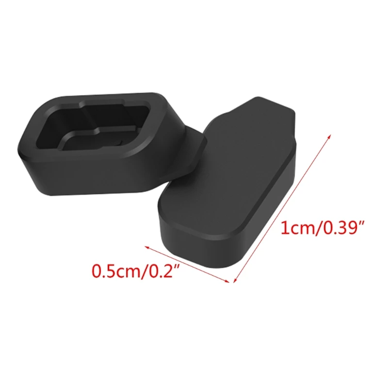 ปลั๊กพอร์ตชาร์จกันฝุ่น smartwatch ฝาครอบเคสซิลิโคนเหมาะสำหรับ Amazfit-Falcon