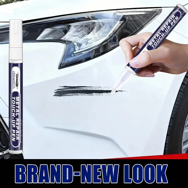 Caneta de Pintura para Retoques, Nova, Disponível em Várias Cores, Projetada Especificamente para Reparar Arranhões e Lascas em Carros e Motocicletas,