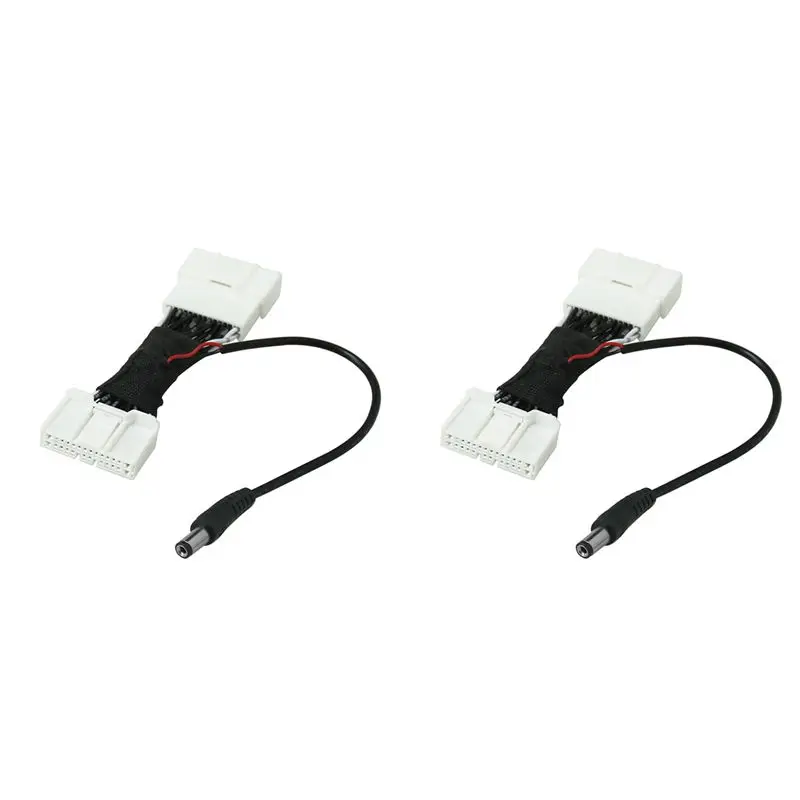 2X For Tesla Model 3 / Y Ambient Light Acc Power Plug Lossless Wire Harness Interior Decoration Modification Accessories-A08Q