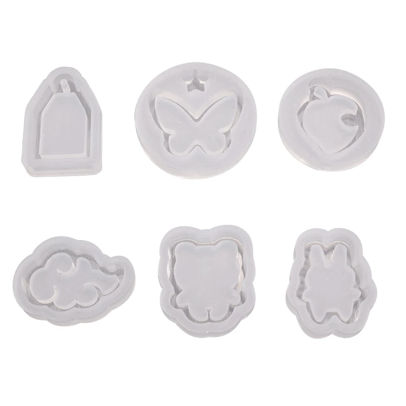 

Resin Casting Shaking Cup Mould Keyring Crystal Making Hanging Pendant Jewelry