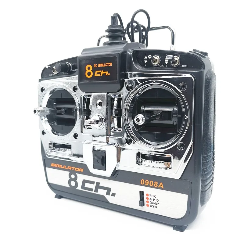 اليد اليمنى خنق فينيكس محاكاة كلب مشفر 6.0 نموذج الطائرة بدون طيار التدريب RC تحكم FPV معبر الطائرات الجناح الثابت