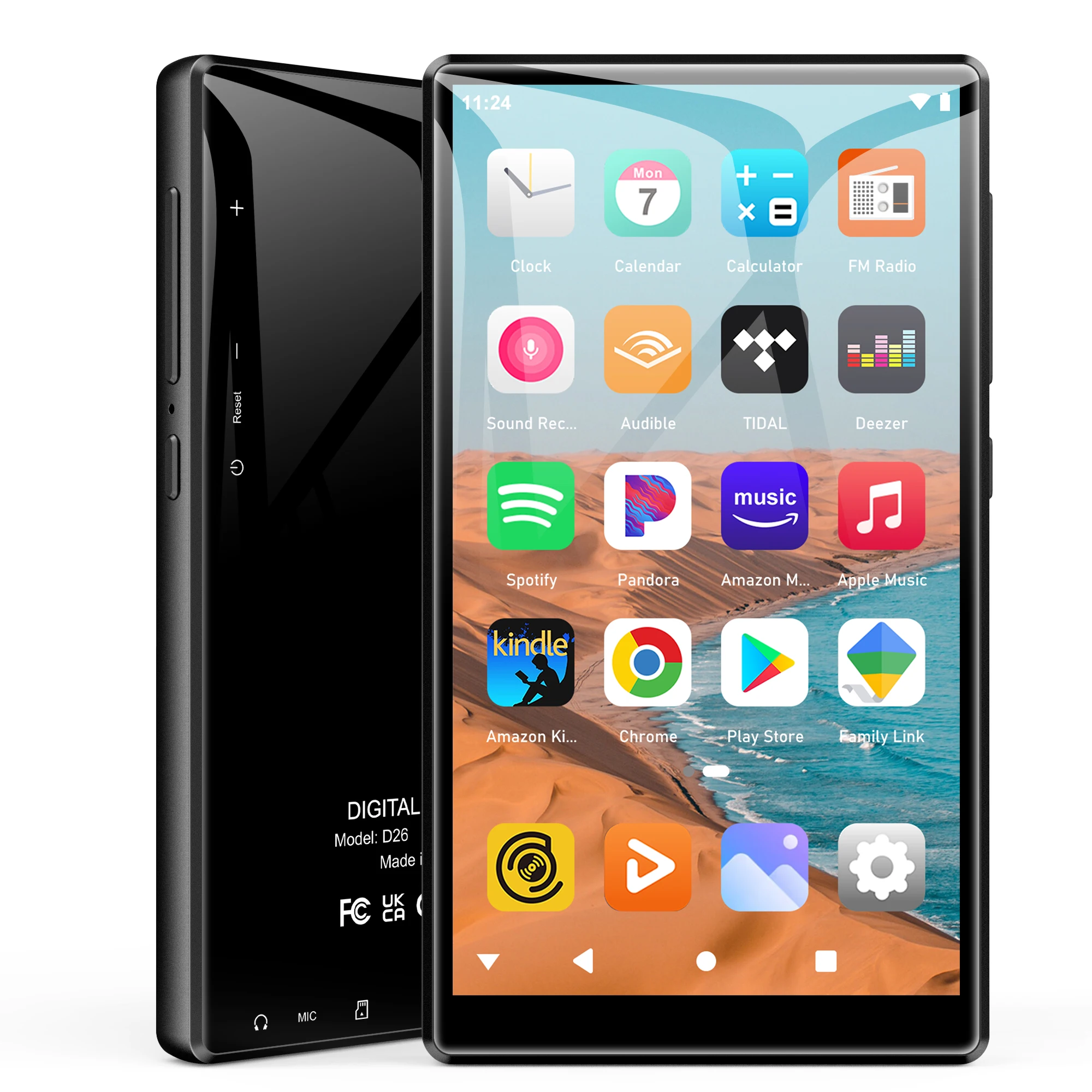 lecteur-mp4-96-go-avec-bluetooth-et-wifi-ecran-tactile-spotify-5-pouces-audible-amazon-music-haut-parleur-integre-maximum-1-to-noir