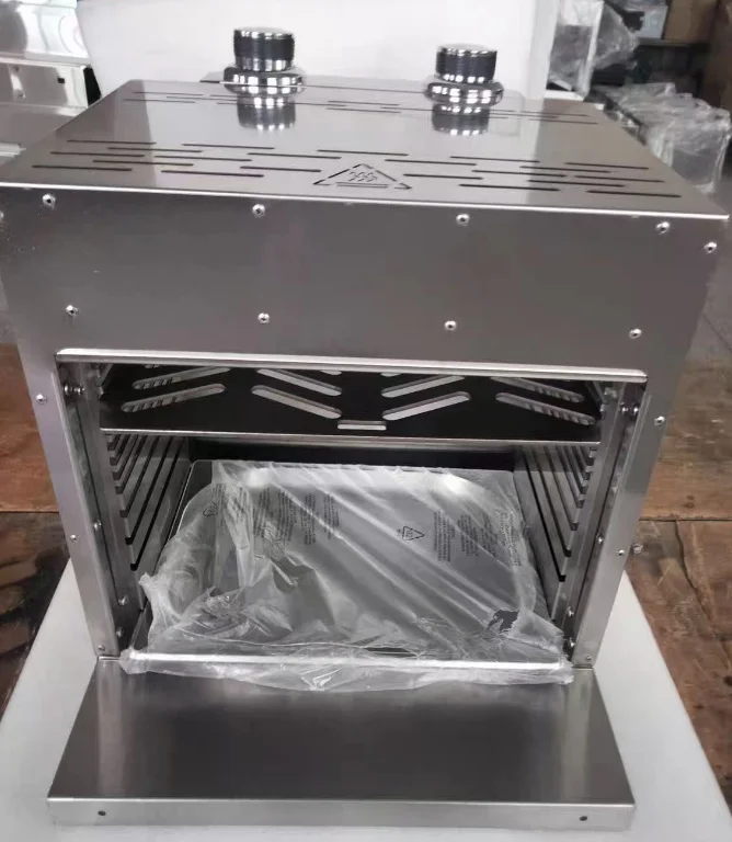 Stainless Steel Gas Infrared Steak Broiler, Commercial High Temperature Steak Oven, Countertop Searing Grill for Restaurant Home