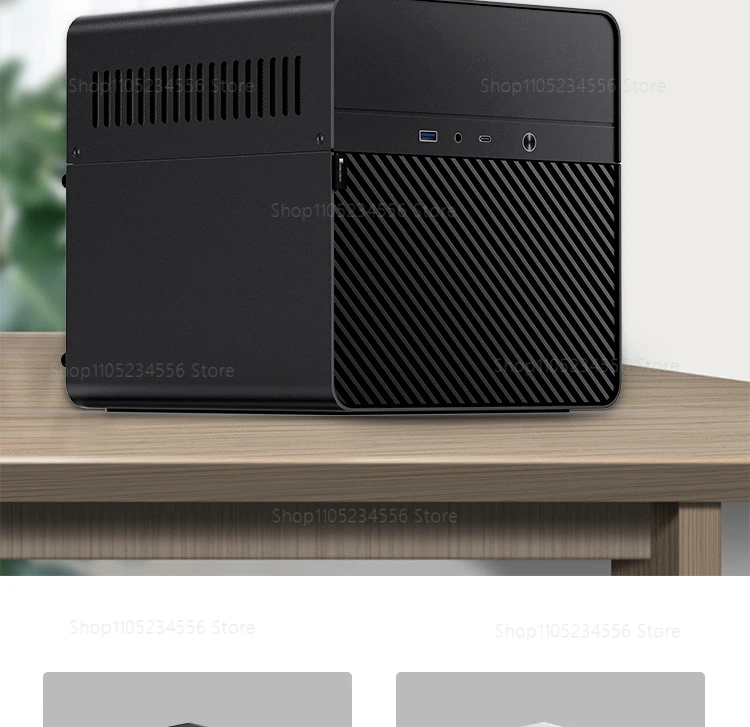 N2 NAS Case 5 Bay Hot Swap Support Mini ITX Motherboard For Home Server Storage