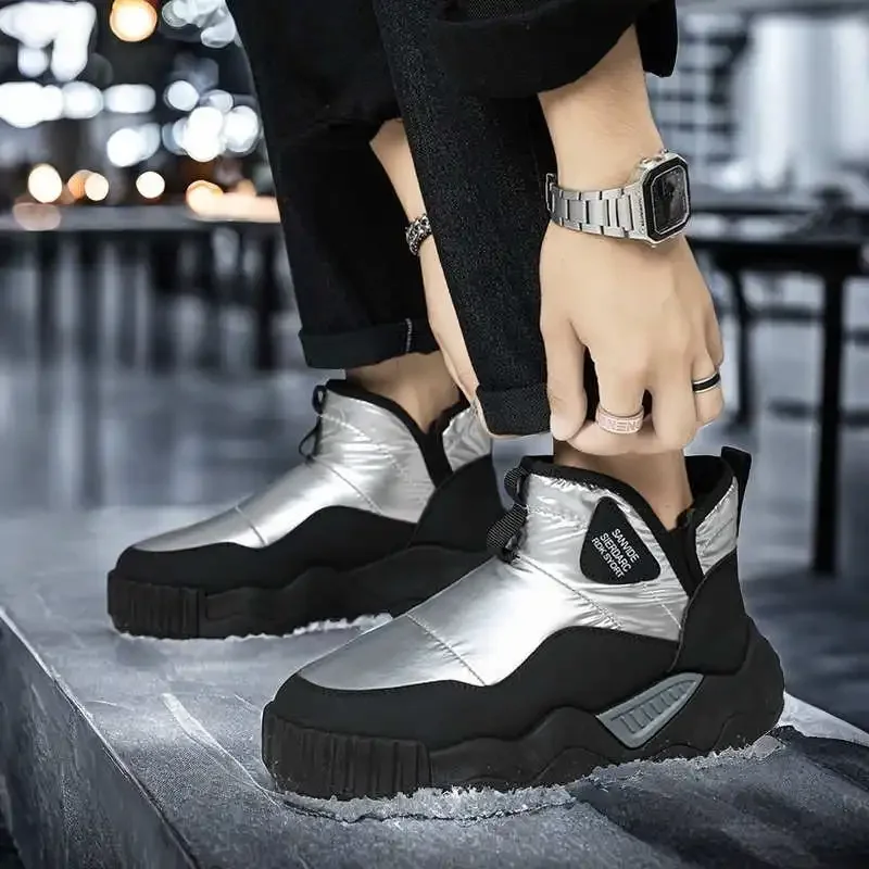 

Snowboots Synthetic Leather Men's Athletic Shoes Walking Basket Skate Volleyball Sneakers Sports Trends Beskete Unique