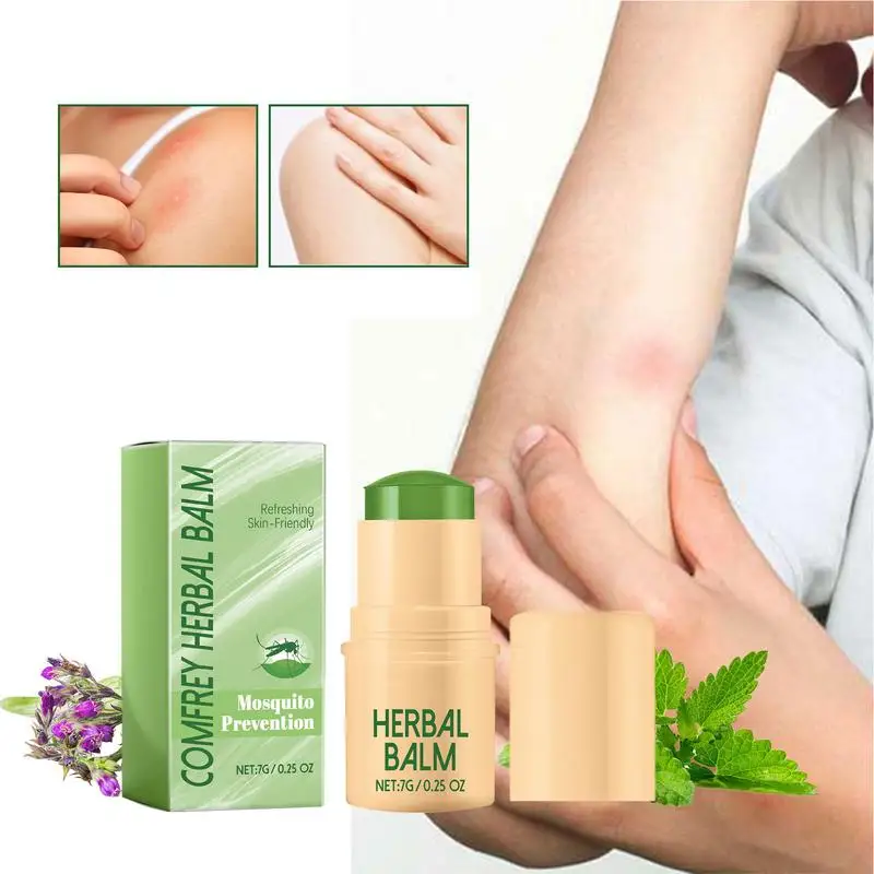 Outdoor Bite Balm Summer Natural Bite Soothing Skin Balm Easily Absorbed Skin Care Cream For Indoor Outdoor Use For Traveling