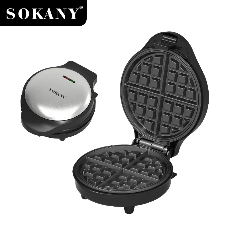 Houselin Electric Mini Waffles Maker Machine Kitchen Cooking Appliance for Kids Breakfast Dessert Pot Small Fried Eggs