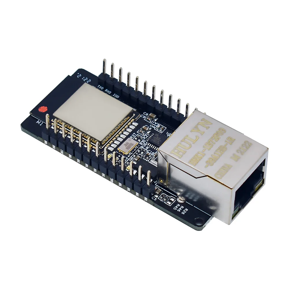 MCU ESP32 pลyta moduลu bezprzewodowy WT32-ETH01 wbudowany Port szeregowy sieciowy Ethernet kompatybilny z Bluetooth WIFI Combo Gateway