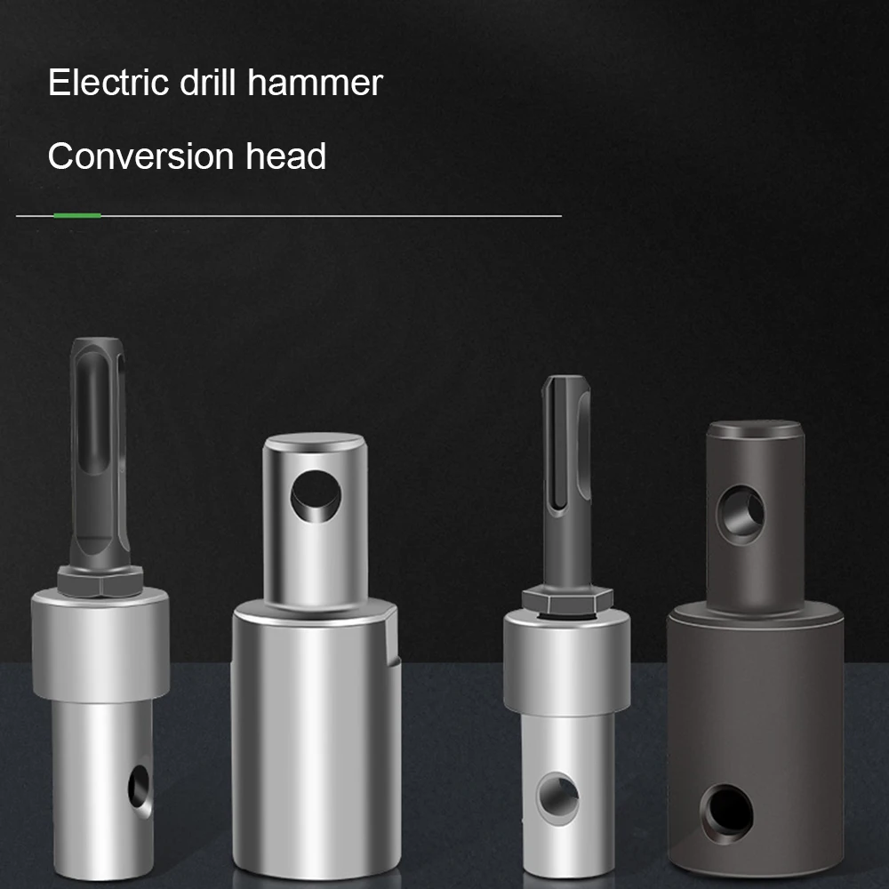 Imagem -03 - Adaptador de Broca Martelo Elétrico Chave Dágua Alça Redonda Hexagonal Acessórios do Adaptador Elétrico 1pc