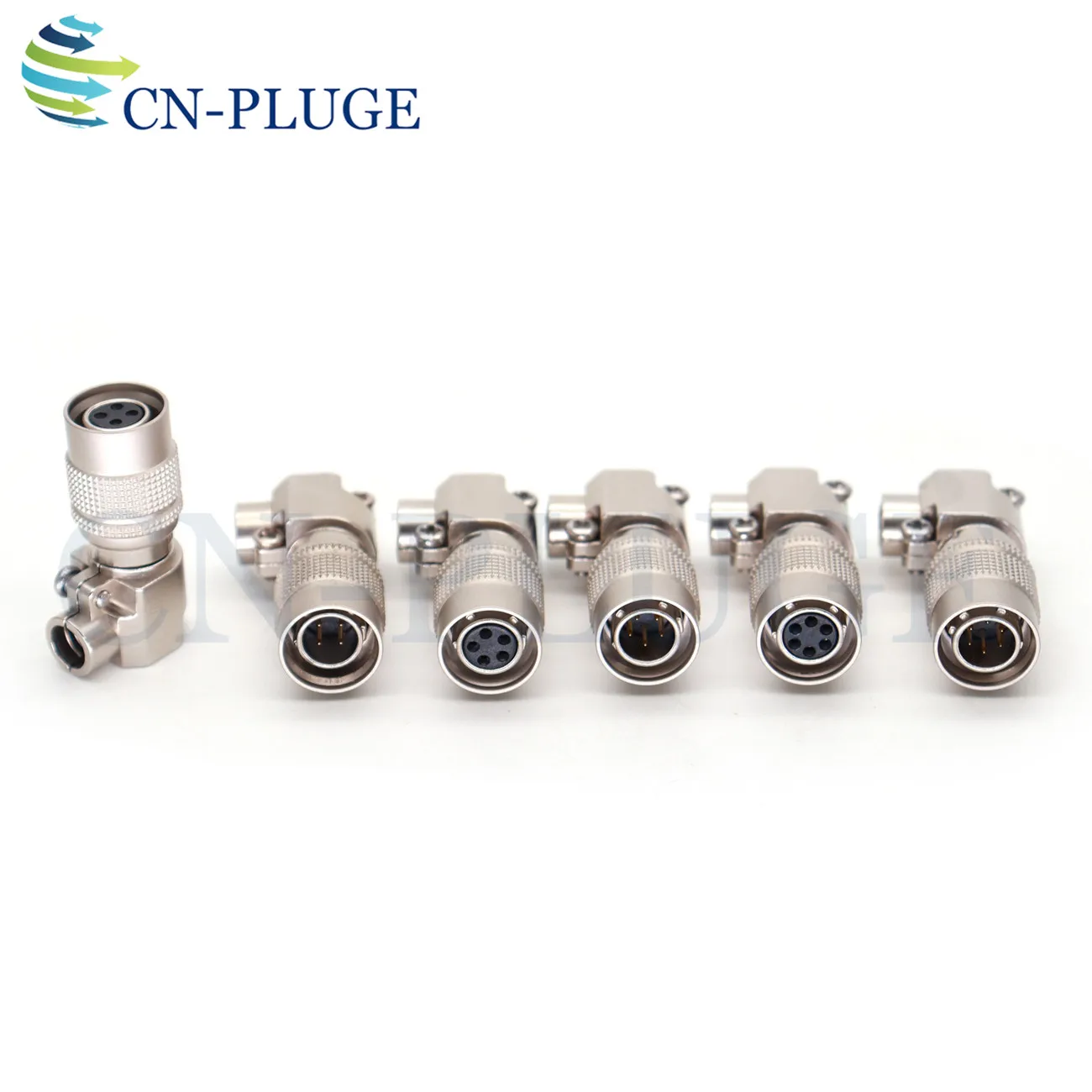 Hirose Right Angle Connector 4 5 6 pin Male & Female Plug Socket , HR10A-7P-4P 4S 5P 5S 6P 6S Recording Equipment Connector