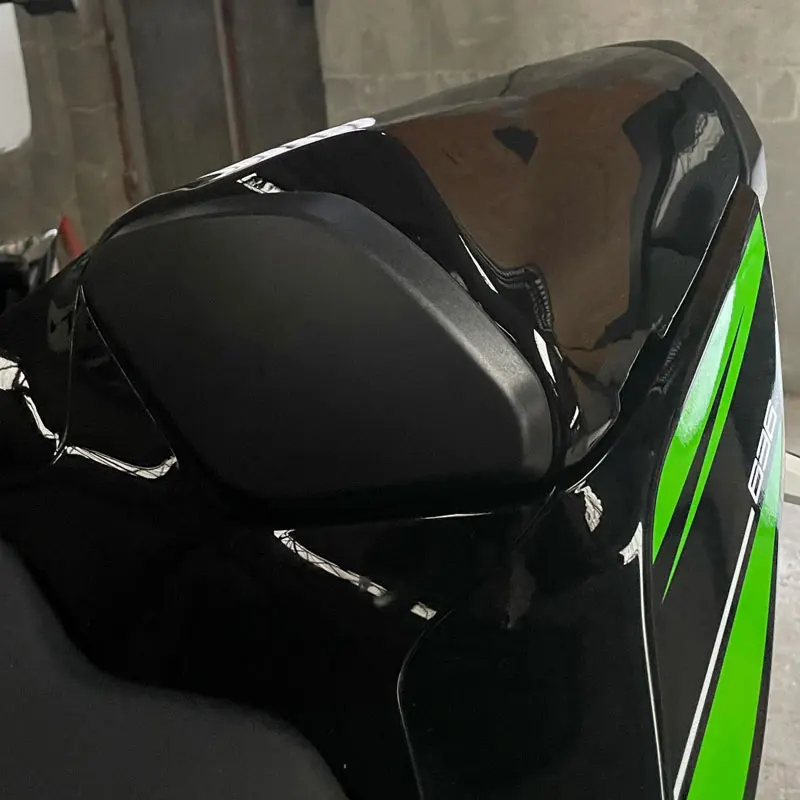 For Kawasaki Ninja 636 ZX6R ZX-6R 2009 2010 -2016 2017 2018 ZX 6R Motorcycle Pillion Rear Passenger Seat Cowl Cover Hump Fairing