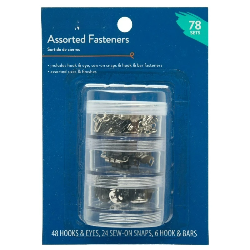 

78-Piece Assorted Fasteners, Snap