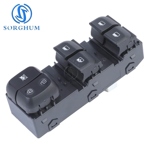 Imagen 2 del producto SORGHUM para Kia Picanto (JA) 2017 2018 2019 botón de interruptor de Control de ventanilla eléctrica principal delantera izquierda 93570-G6000 93570G6000