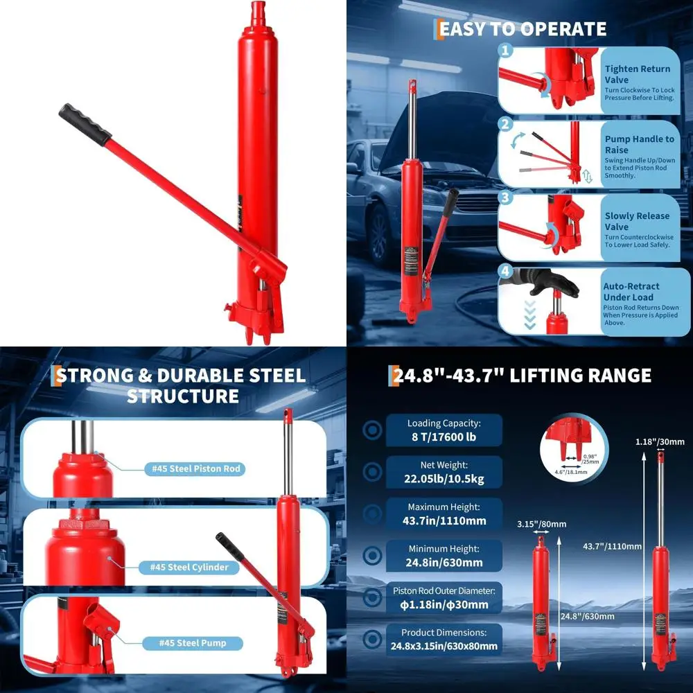 8-Ton Heavy-Duty Hy…