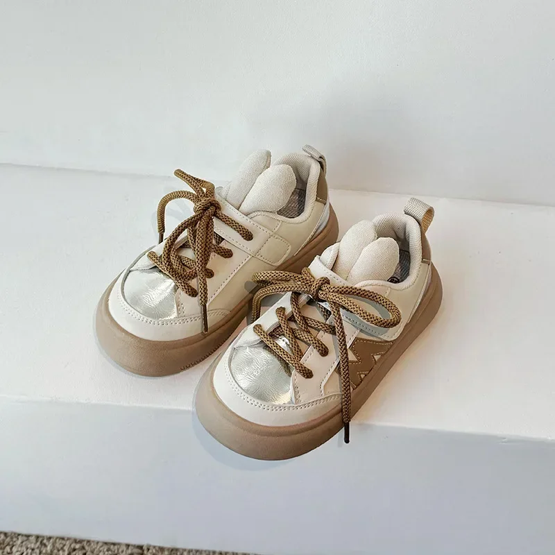 Primavera nuova moda bambino sneaker simpatico piccolo coniglio scarpe semplici da ragazza fondo morbido leggero comfort scarpa casual Tenis De Mujer