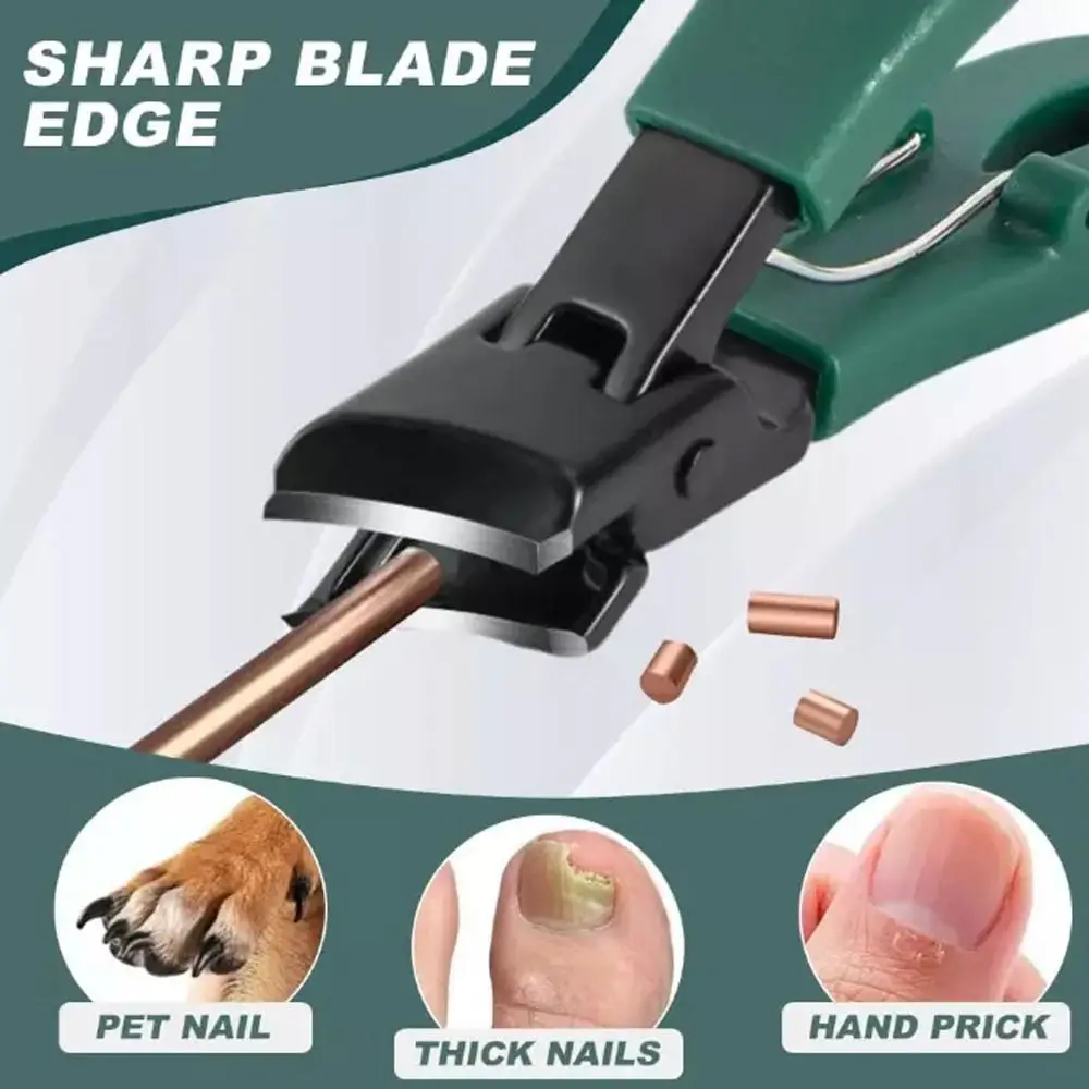 매니큐어 도구 사선형 손톱깎이 초강력 방수 손톱 다듬기 발톱깎이 가정용