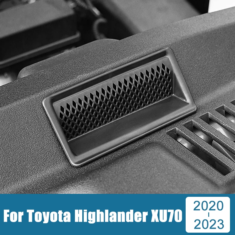 For Toyota Highlander XU70 Kluger 2020 2021 2022 2023 Hybrid Car Engine Air Intake Mask Case Cover Sticker Interal Accessories