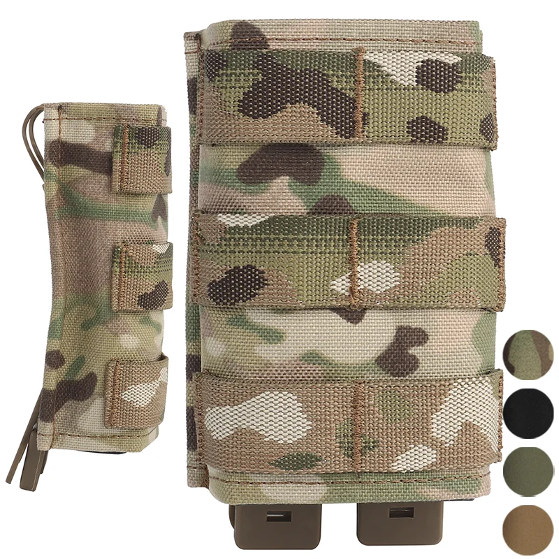 

AK Platform 7.62 MOLLE Mag Pouch (Long) Modular Expansion Panel Multi Role Airsoft Gear Organizer