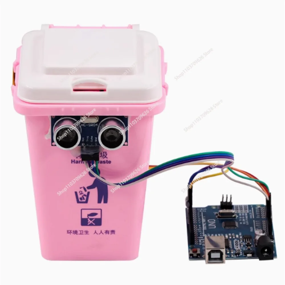 

Intelligent Trash Can Ultrasonic Automatic Induction