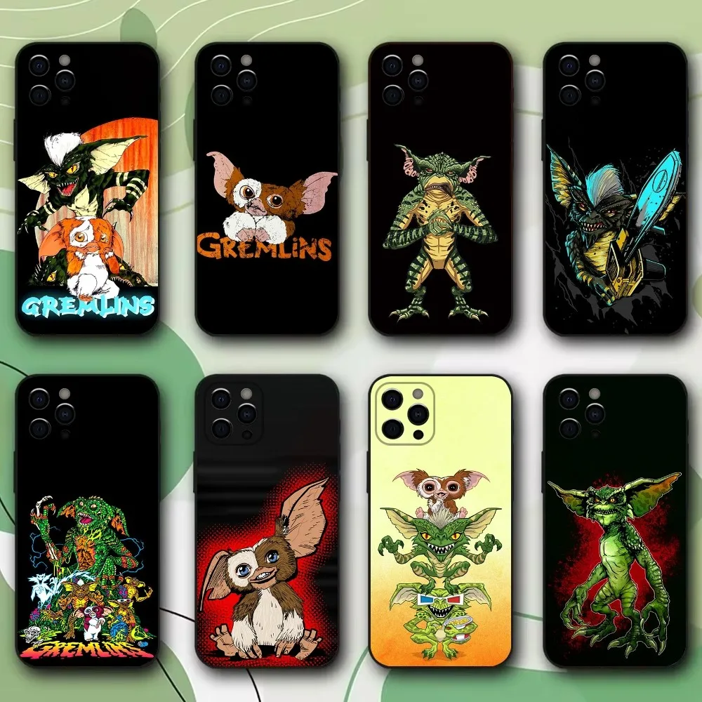 G-Gremlins-E MOVIE Phone Case For iPhone 15,14,13,12,11,Pro,X,XS,Max,XR,Plus,Mini Soft Black Cover