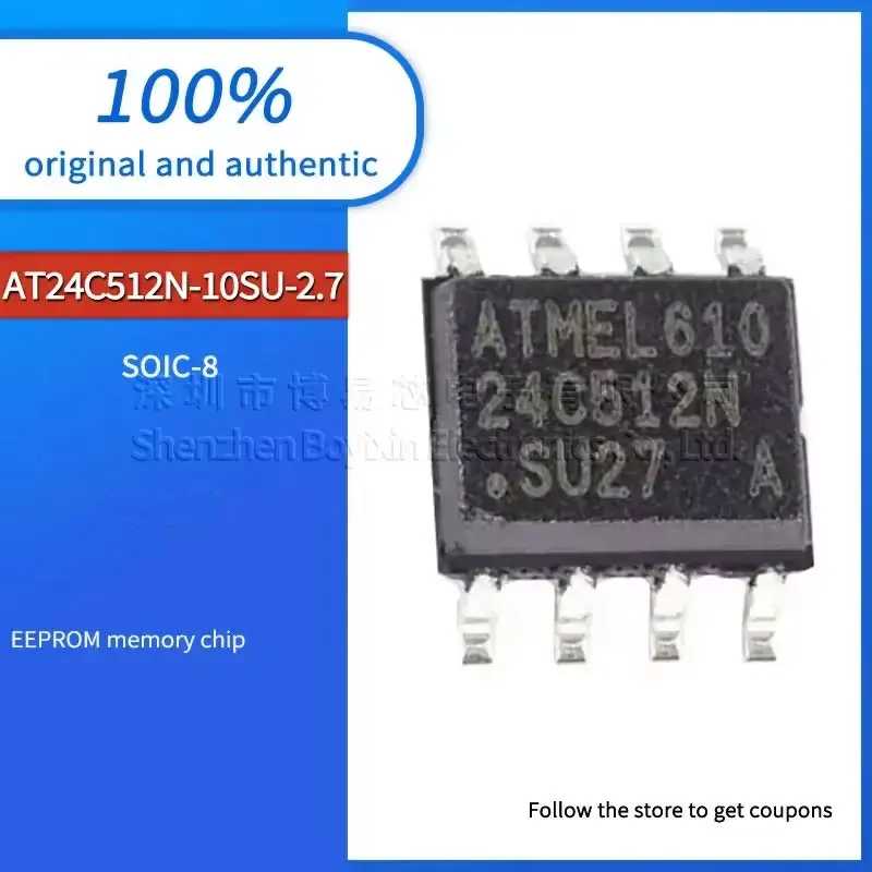 

HS AT24C512N-10SU-2.7 AT24C512N New quality