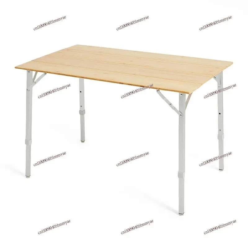 Outdoor Folding Table and Chair Egg Roll Portable Camping Picnic Table Picnic Equipment Set Aluminum Alloy Table