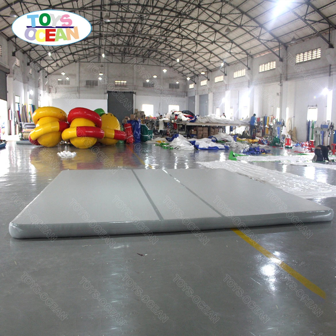 جديد Hot البيع 5m 6m 8m 10m 12m قطرة غرزة الجمباز الحصير تراجع Airtrack نفخ الهواء المسار #5