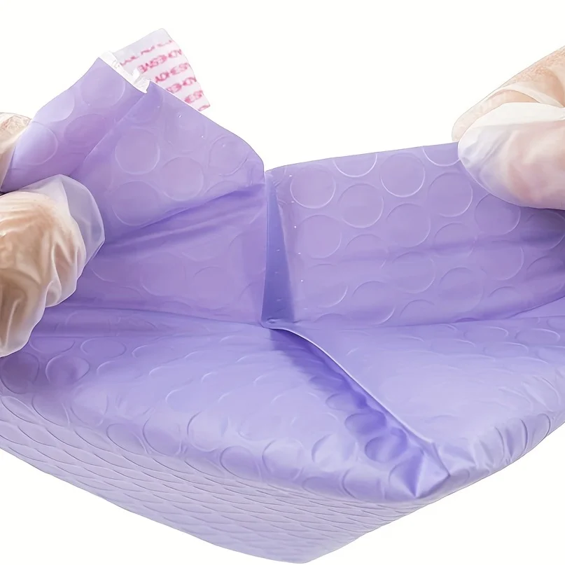 6/12Pcs Purple Bubble Mailers 4x8 Inch,Self Seal Waterproof Poly Padded Envelopes,Opaque Shipping Bags for Small Business view 4