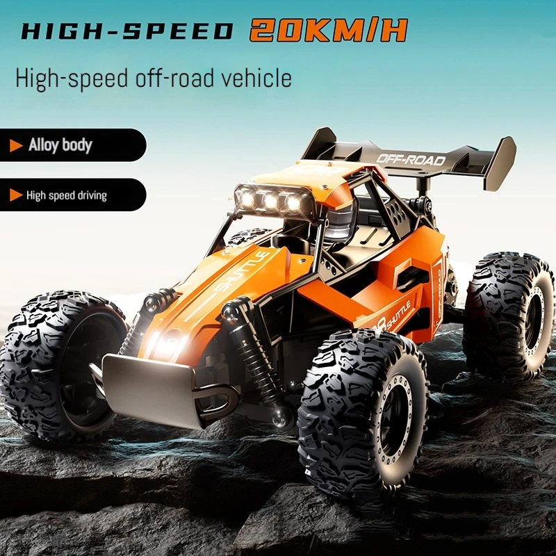 1: 16 2.4g Alloy Remote Control High-Speed Off-Road Remote Control Vehicle High-Speed Climbing Vehicle Racing Drift Children'S T