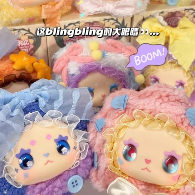 

Новый милый рюкзак Эммы на Новый год с цветком, слепая коробка, милый кулон, виниловый коллекционный настольный орнамент, загадочная коробка, подарки