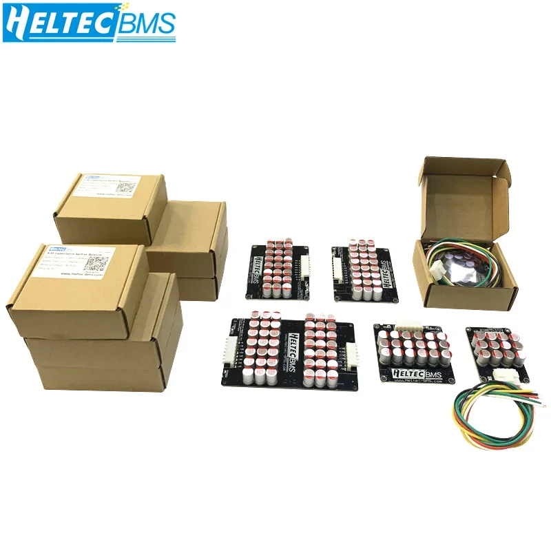 HeltecBMS Wholesale Active Equalizer Balancer 5A 3S 4S 6S 7S 8S 14S 16S 17S  20S 21S Lifepo4/Lipo/LTO Battery Energy Capacitor