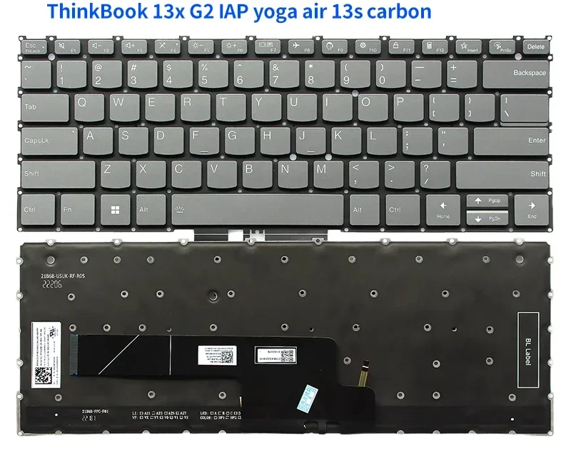 

Клавиатура для ноутбука Lenovo ThinkBook 13x G2 IAP yoga air 13s carbon