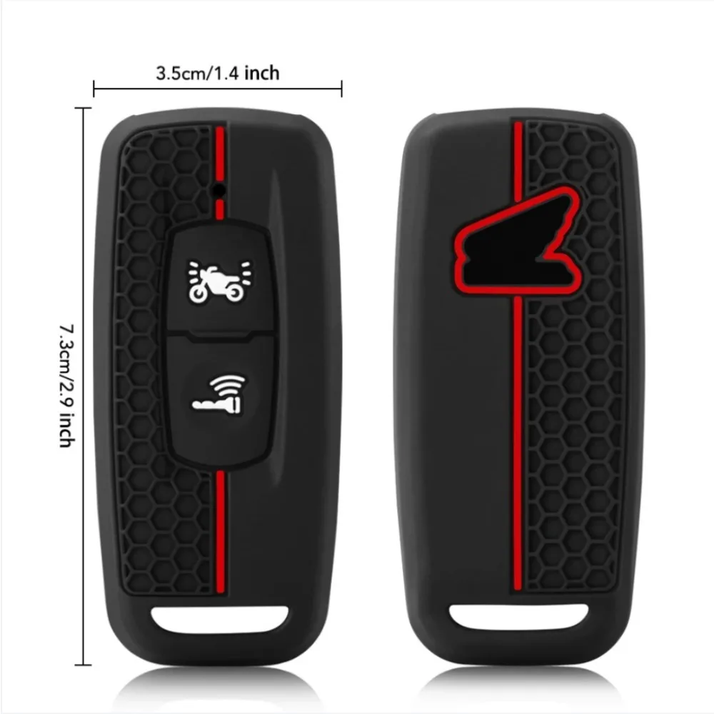 سيليكون غطاء مفتاح بعيد قذيفة مفتاح حامي لهوندا ADV 150 PCX 125 التبديل ADV وجع 350 PCX160 VISION SH350