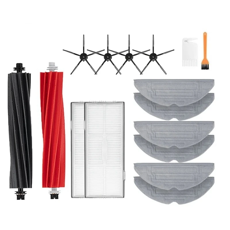 

For Roborock S8 Pro Ultra Accessories Side Brush Filter Mop Choth Dust Bags For Roborock S8/S8+ Vacuum Cleaner Parts