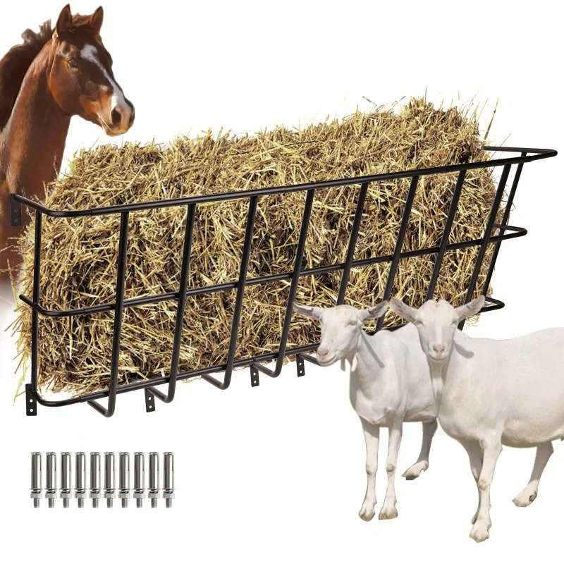 

Farm Equipment Metal Hay Feeder Livestock Farming Wall Mounted Cattle Sheep Horse Hay Rack