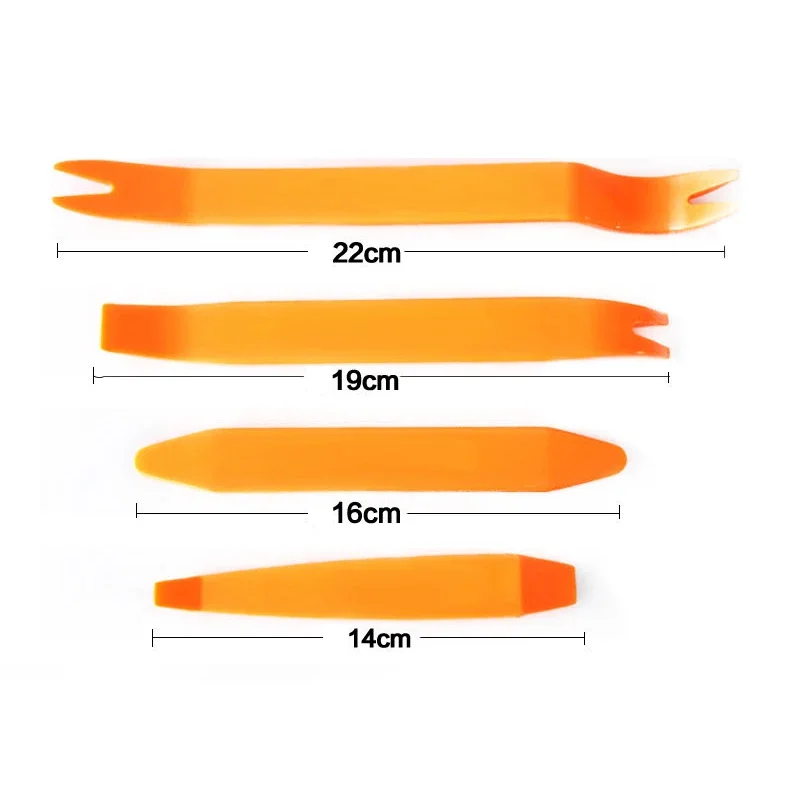 1/4 Stuks Auto Paneel Verwijdering Installatie Tool Auto-interieur Paneel Deur Clip Trim Dash Repareren Plastic Tool Auto reparatie Accessoires