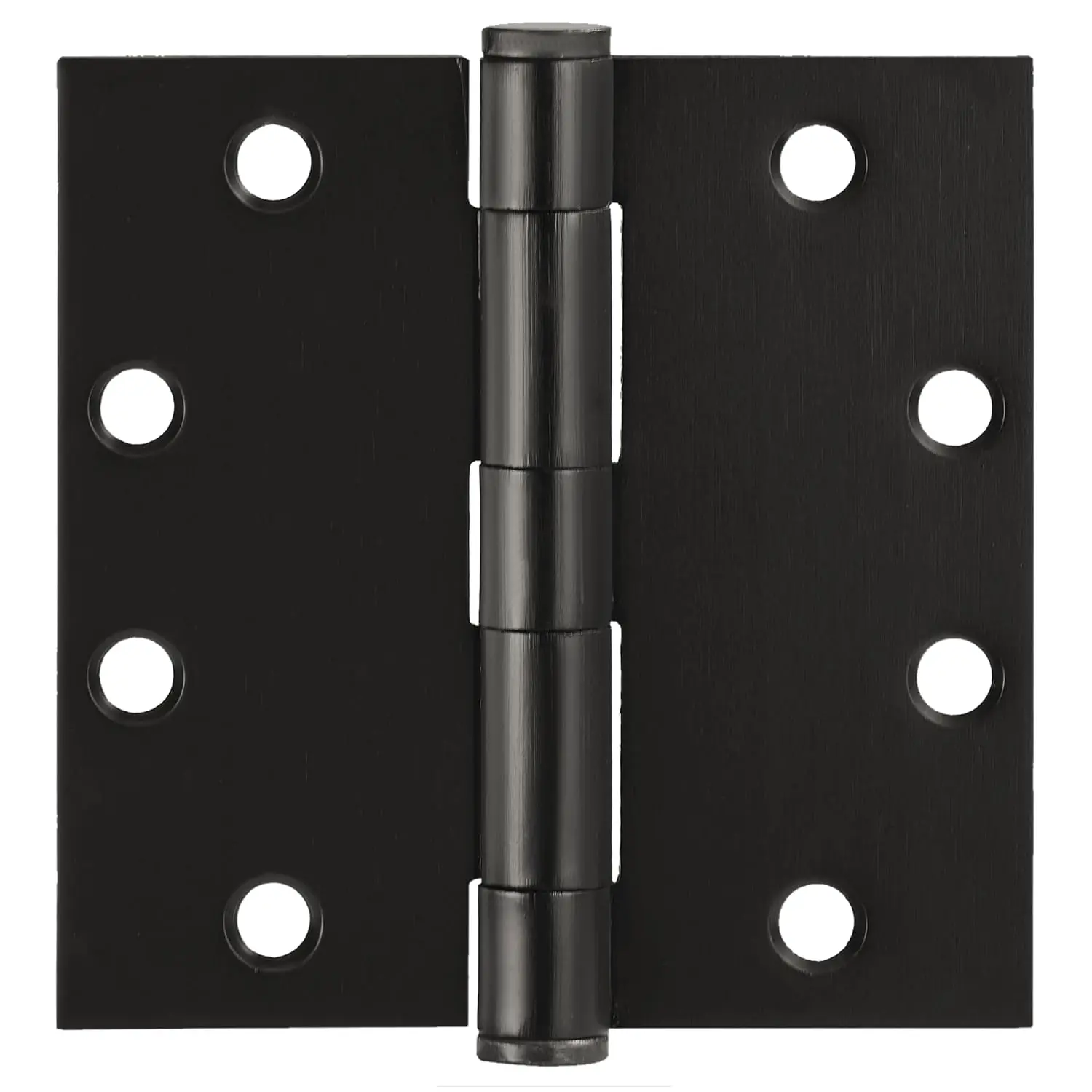 Door Hinges for Interior Doors 12-Pack 4.5-inch x 4.5-inch – Square Steel Door Hinge – Oil Rubbed Bronze